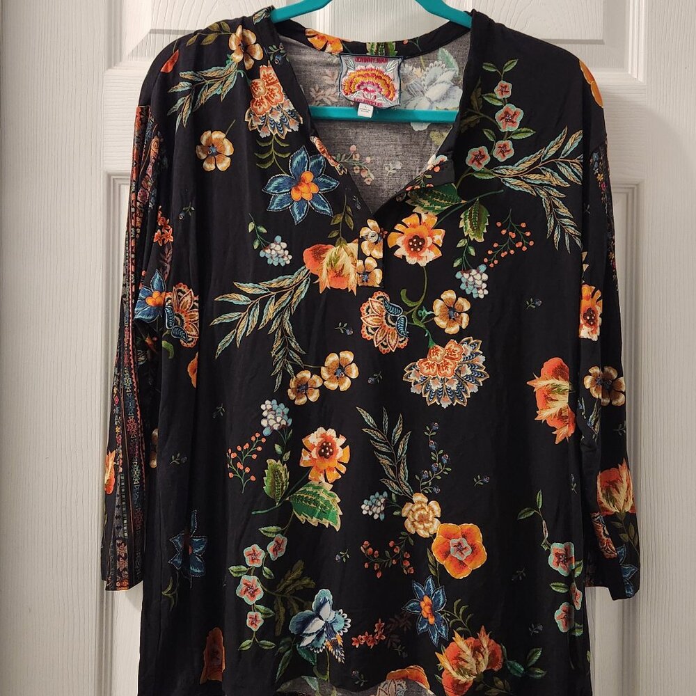 Johnny Was Floral Top